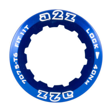 Alloy Cassette Lock Ring 11T Red L95355