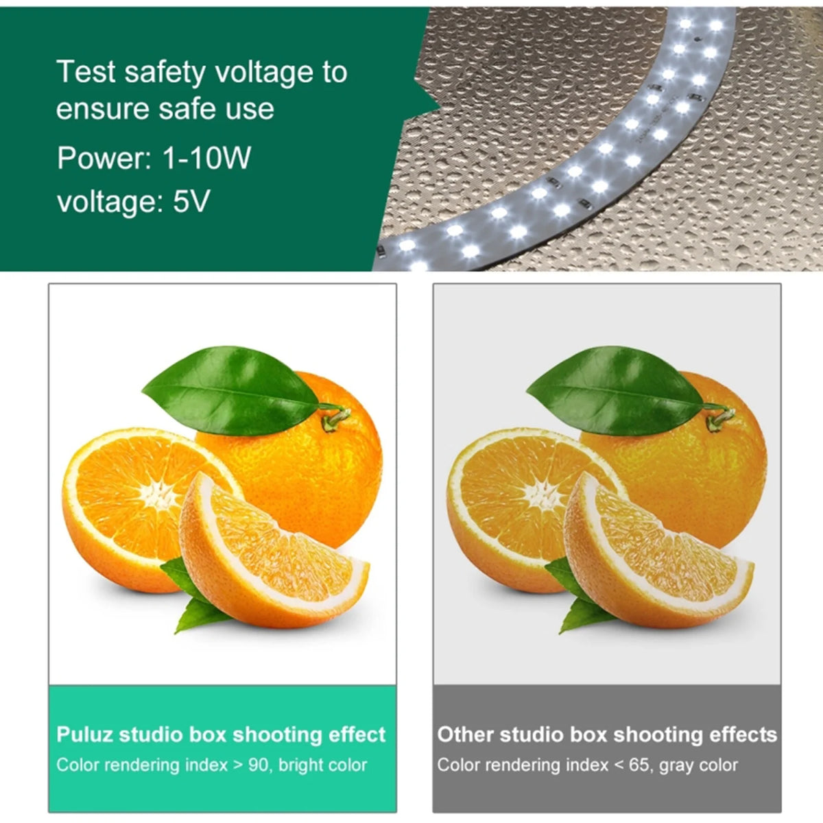 Portable Soft Box Photo Lighting Tent With 12 Color Set E565434