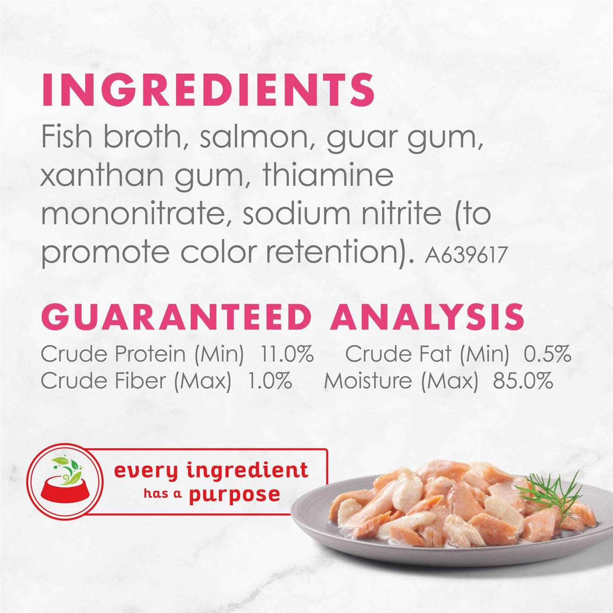 Grain Free Wet Cat Food Topper Wild Alaskan Salmon K63379
