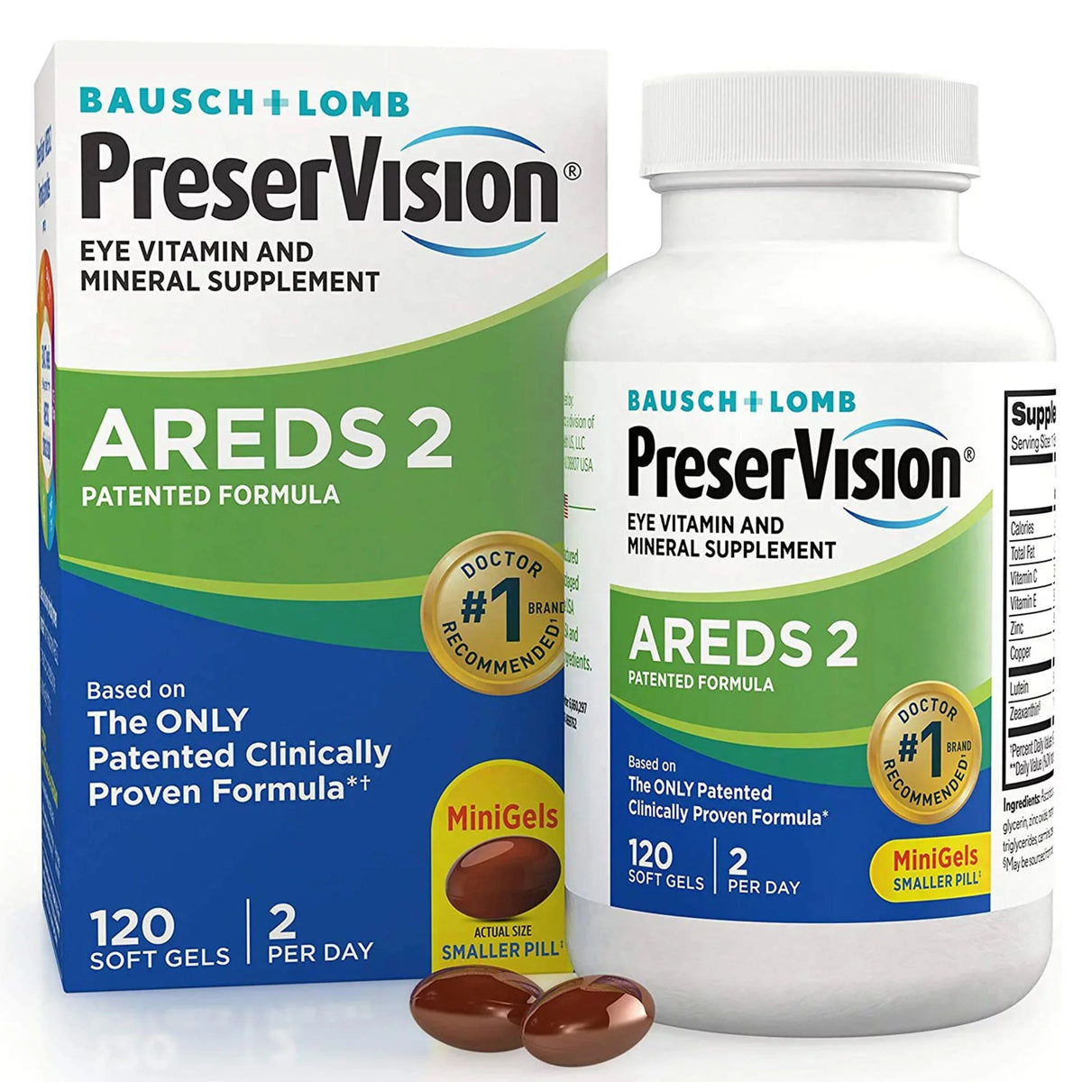 Ascorbic Acid Vitamin E Eye Supplement Y718