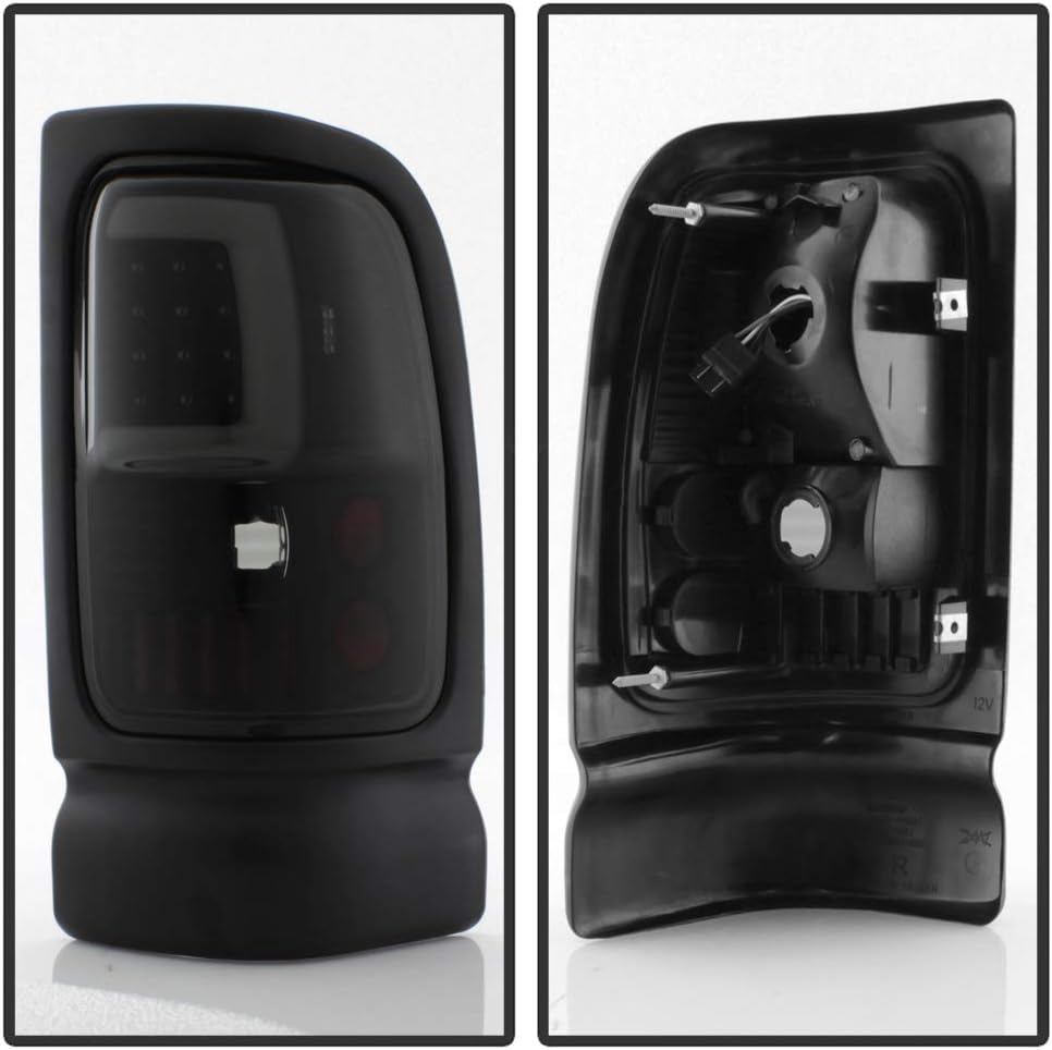 Black Smoke LED Tail Lights W121