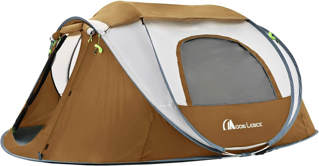 4 Person Waterproof Pop up Camping Tent with 2 Doors G25260