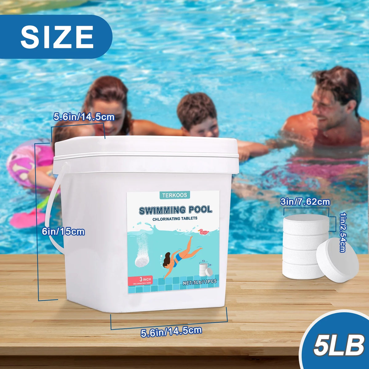40 LB 3 Inch Chlorine Tablets E238777