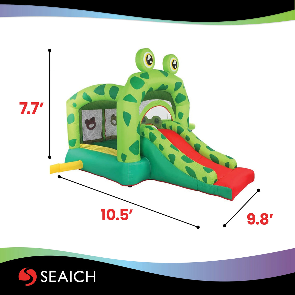 Frog Bouncer Slide with Pool C5616
