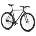 700C Single Speed Fixed Gear Bike, Black A720