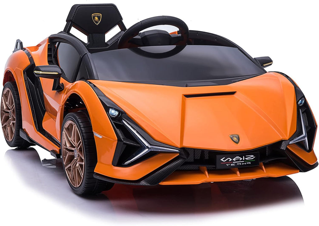 Red Licensed Lamborghini Sian 12V Electric Ride On Car with Parent Remote Control B831