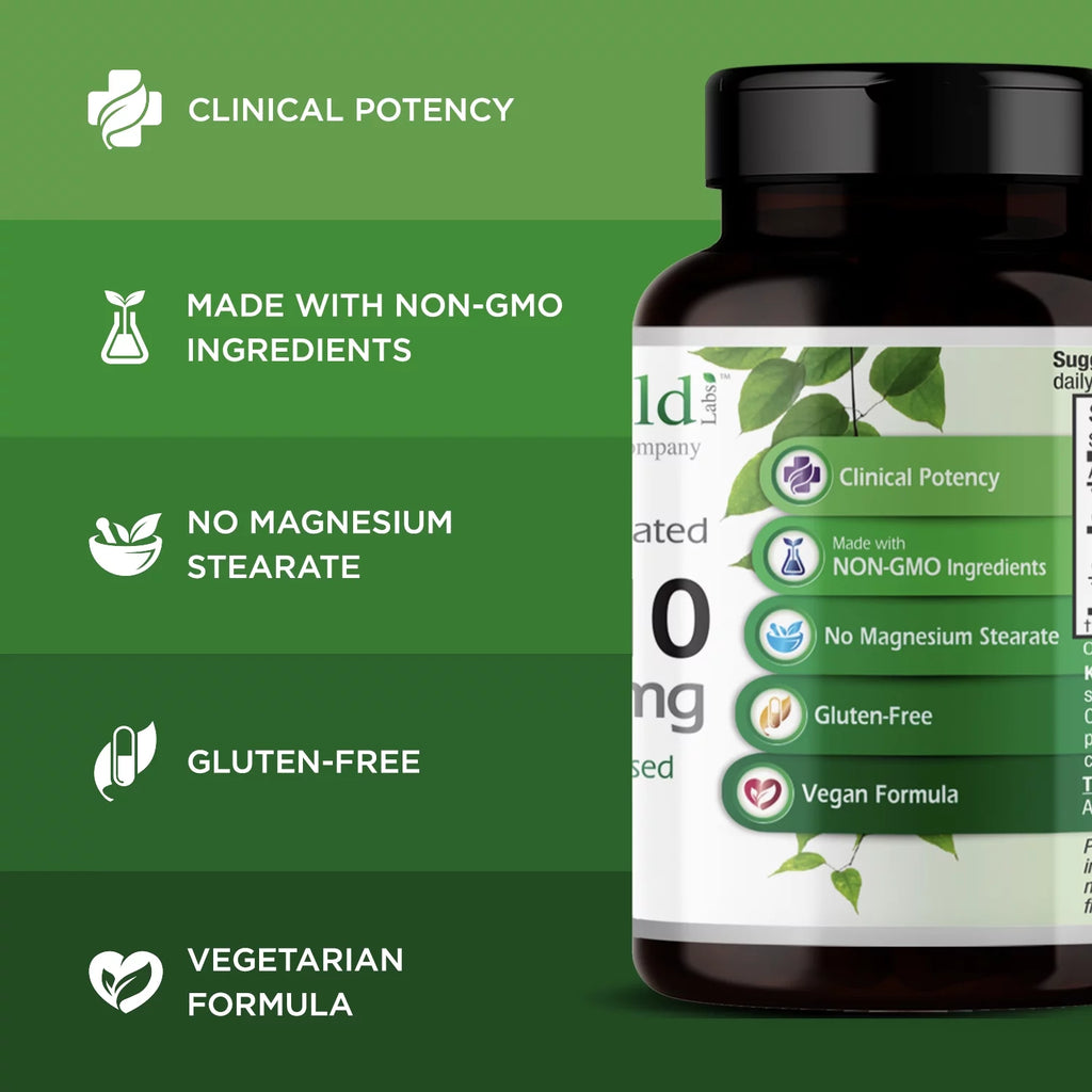 CoQ10 200 mg with Vitamin E 30 Capsules J6255