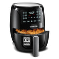 4 Quart Digital Air Fryer Oven, Black and Stainless Steel C693091