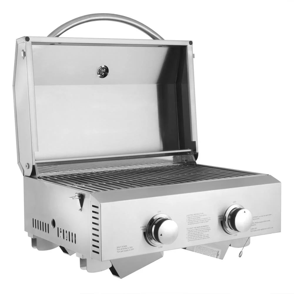 Portable Two-Burner Propane Gas Grill H234184