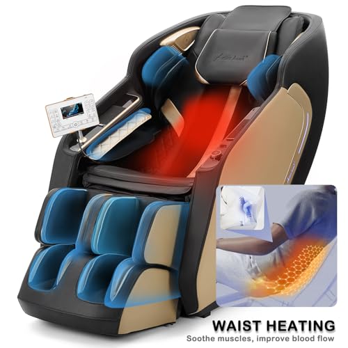 Full Body Extra Wide Seat Zero Gravity Massage Chair with Heating H1946