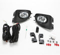 Clear Fog Lights with Bezel Switch Wire Pack of 2 S850
