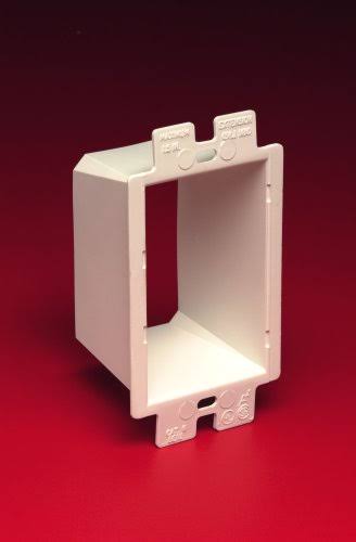 White 1-Gang 25-Pack Electrical Outlet Box Extender A282736