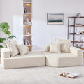 Gray 4 Seat Oversized Sectional Foam Sofa X183