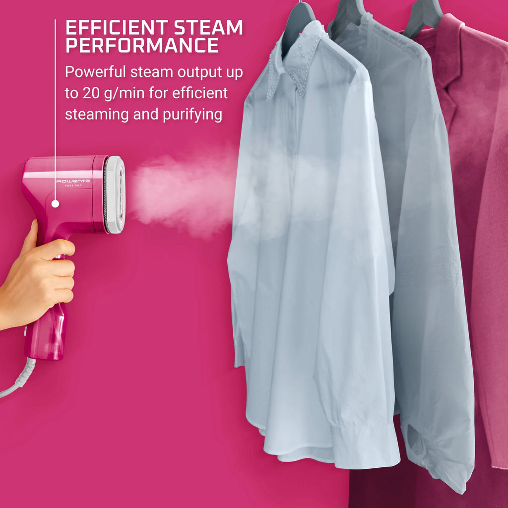 Handheld Garment Steamer Pink X13122