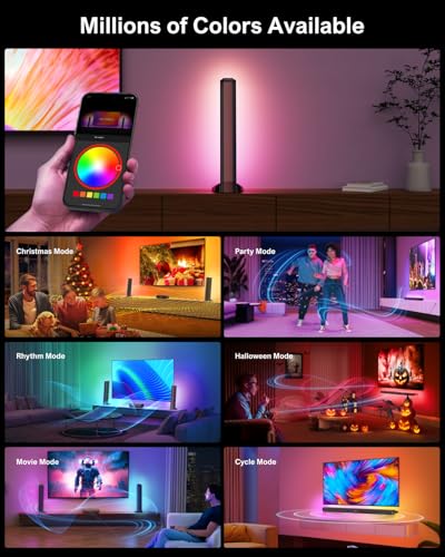 5.0ch Sound Bar with RGB Light, Bluetooth 5.3 K86049