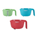 3 pc Mixing Bowl, Colander, Measuring Cup Set C83607