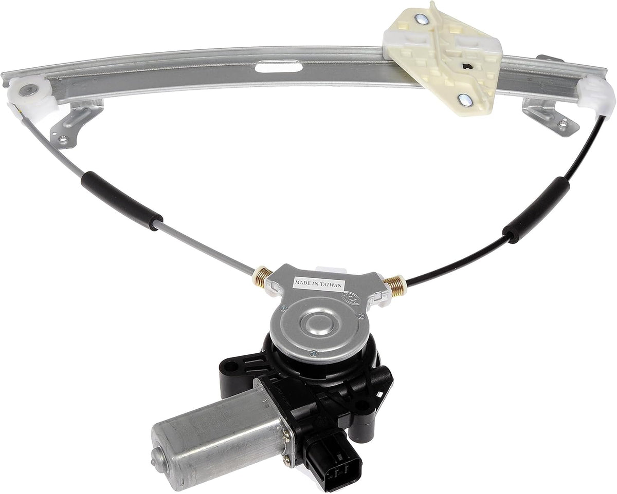 Black Power Window Motor and Regulator Assembly Pack of 2 E734681