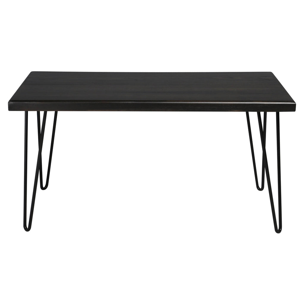 Dark Brown Wood Bench K384121