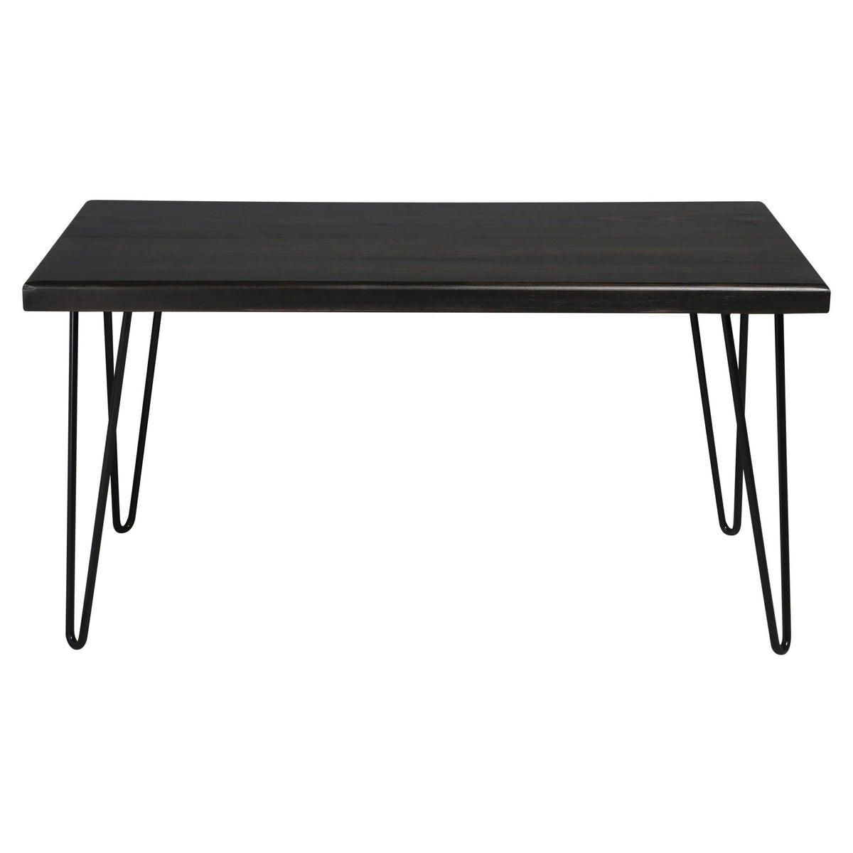 Dark Brown Wood Bench K384121