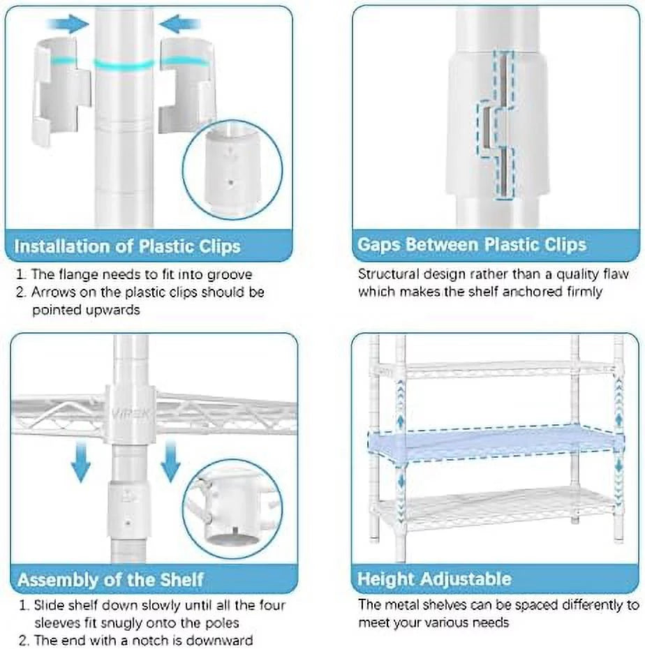 3 Tiers Garment Rack with Cover L202954