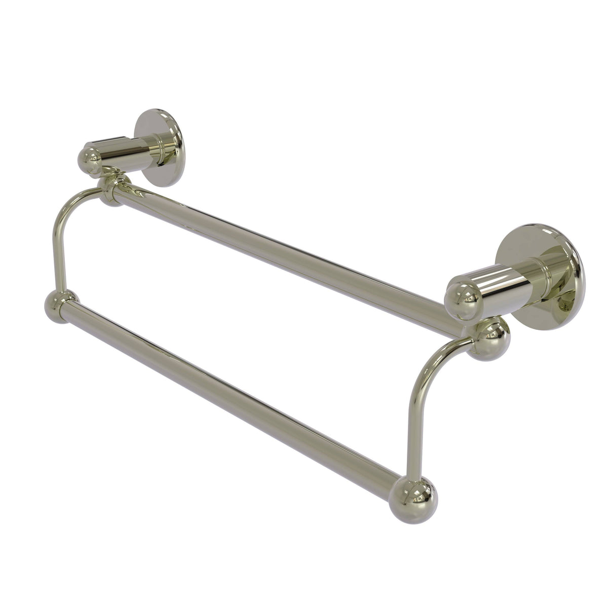 Polished Nickel Double Towel Bar V6460