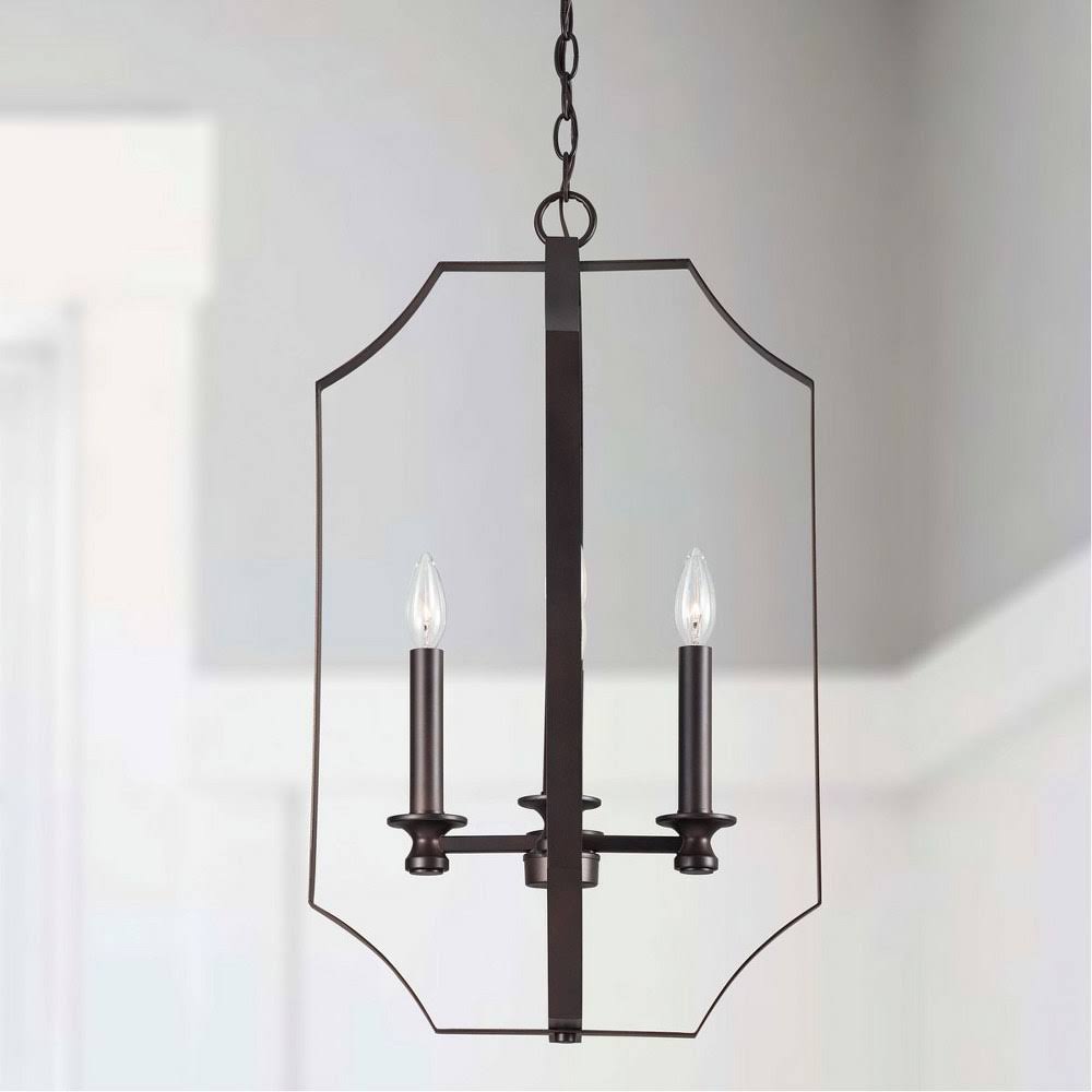 Matte Black 4 Light Foyer E98445