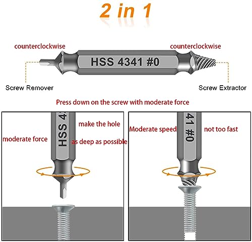 Damaged Screw Extractor Set H438