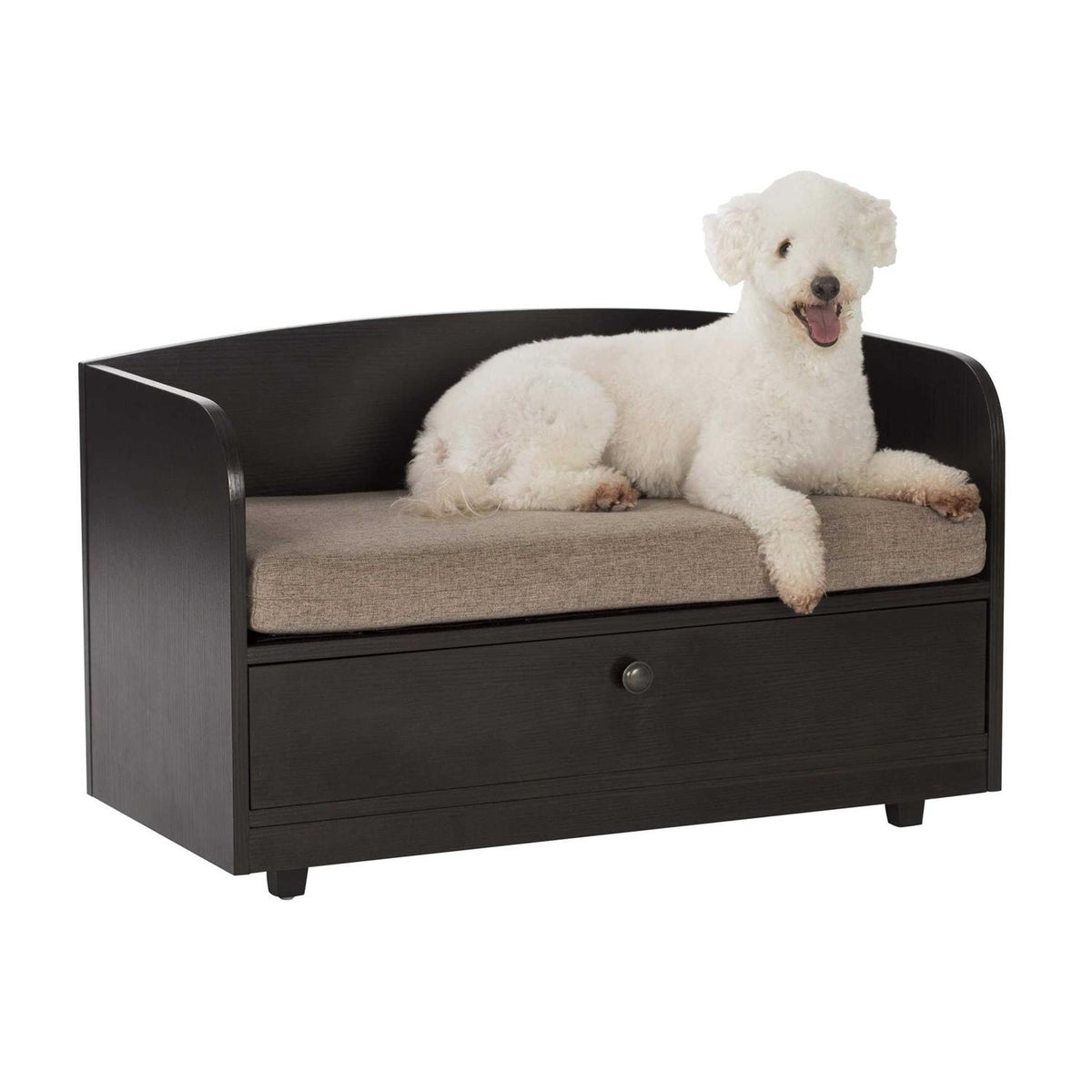 Pet Bed with Storage Drawer F460