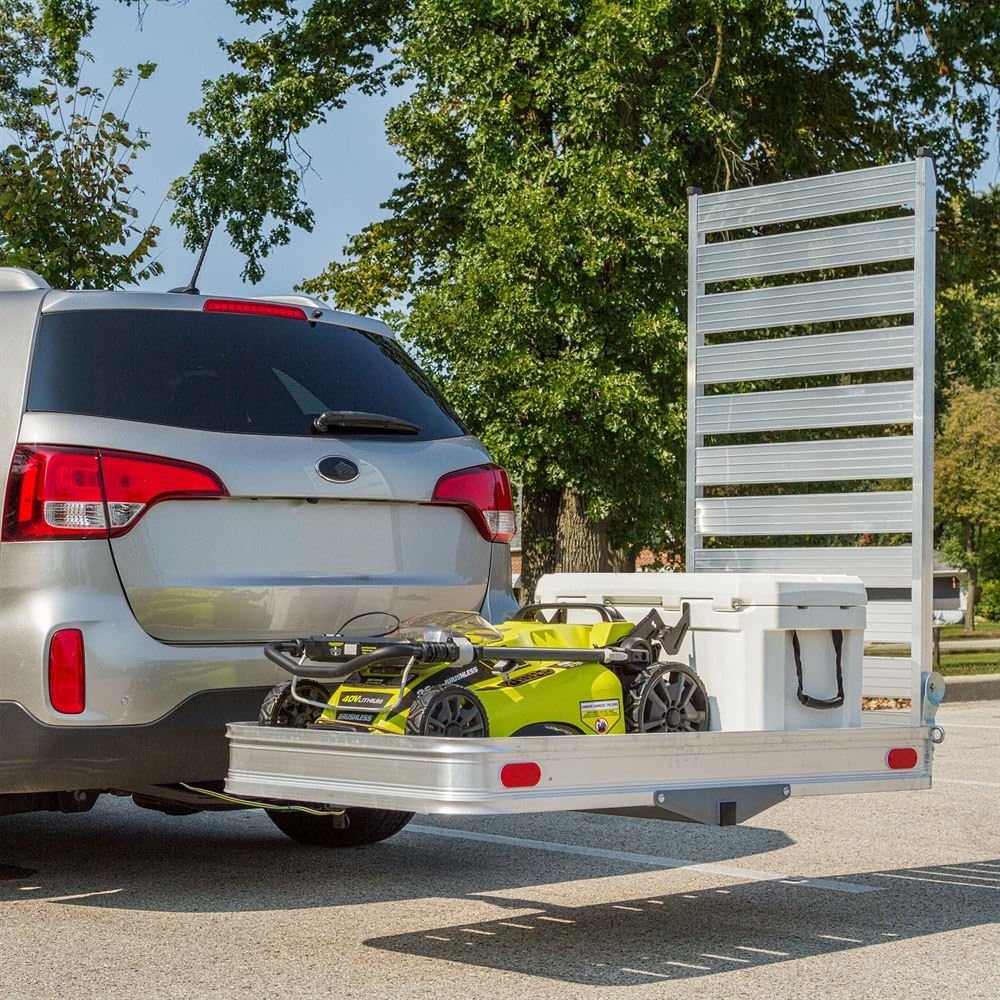 Aluminum Cargo Carrier with Ramp P840032