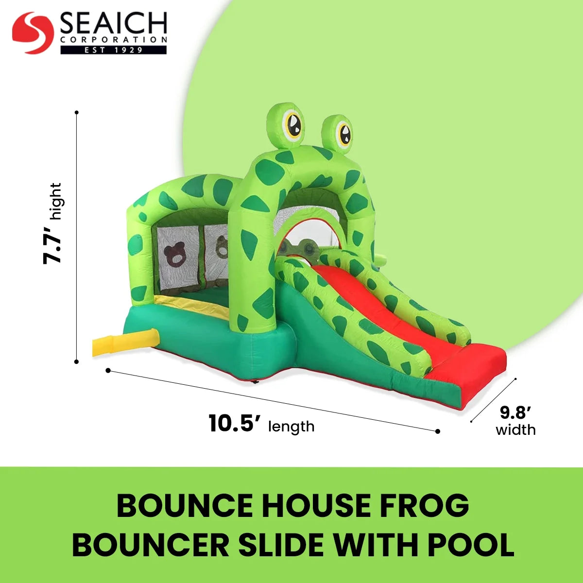 Frog Bouncer Slide with Pool C5616