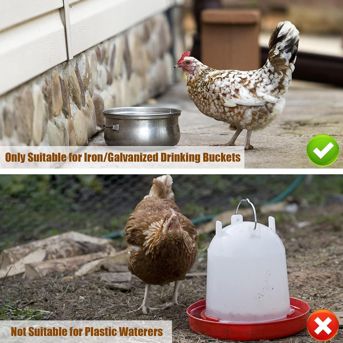 Heated Chicken Waterer Base 35W W72729