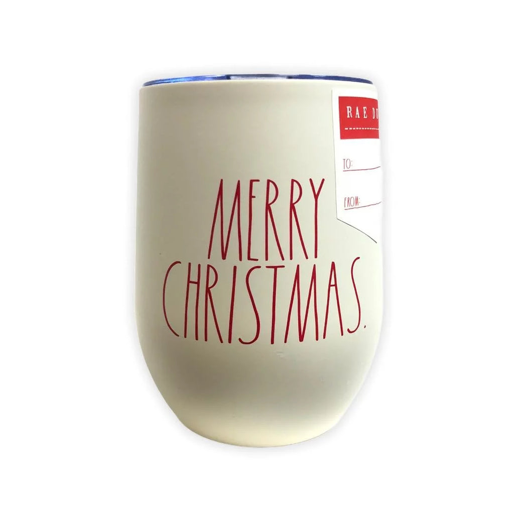 White Insulated Stainless Steel Tumbler 12 Ounce L29908
