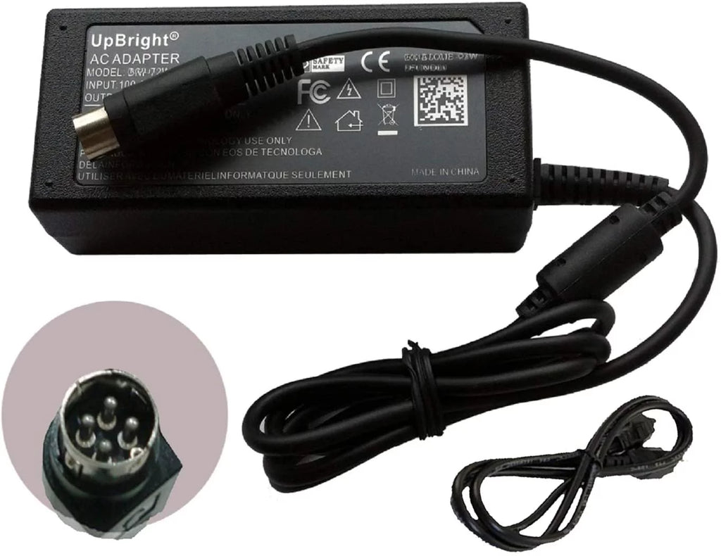 4-Pin DIN AC / DC Adapter Switching Power Supply Cord Cable Charger A85297