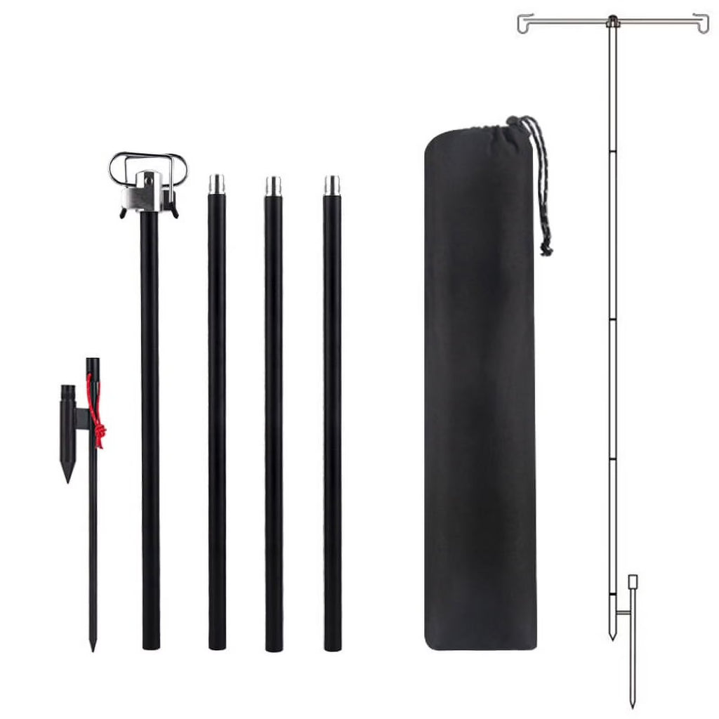 Adjustable Aluminum Alloy Lamp Pole Lantern Stand O57498