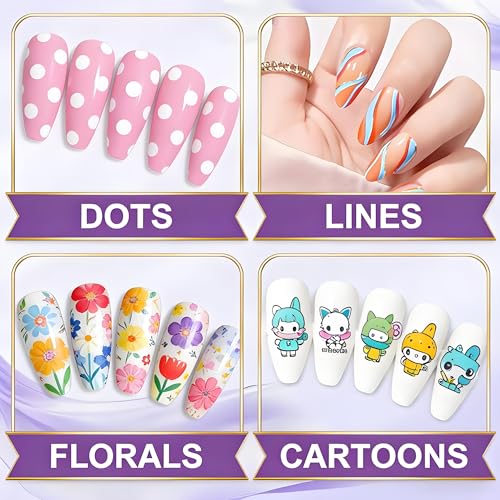 12 Colors Nail Art Pens Set B744875