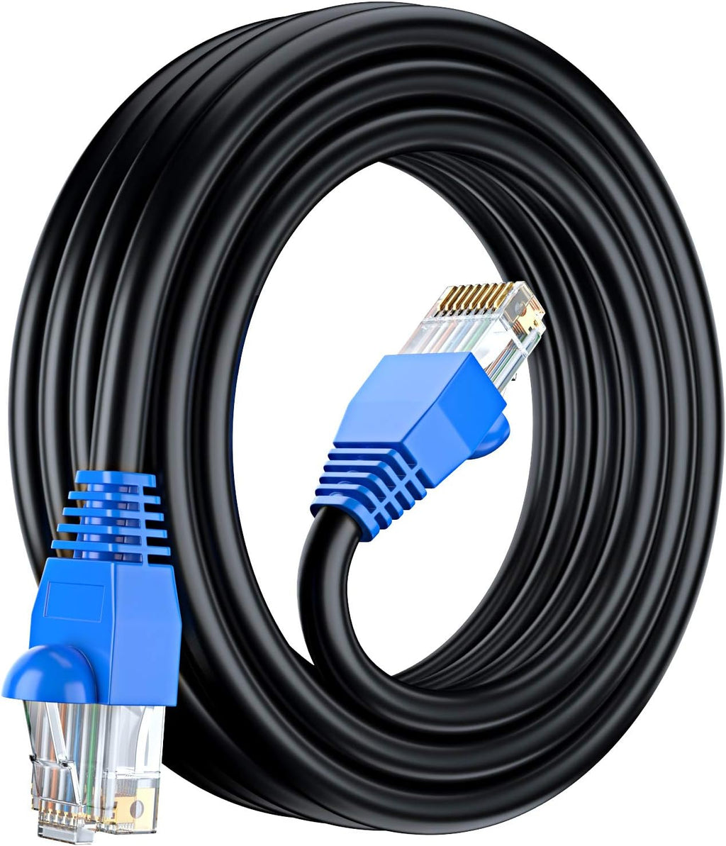 Black 150 ft Cat6 Ethernet Cable S3021