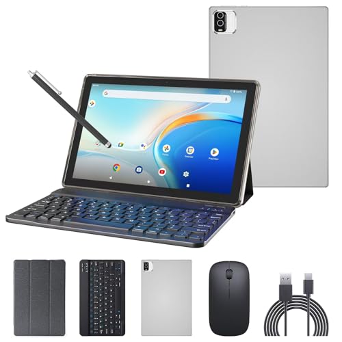 10 Inch 2 in 1 Tablet with Keyboard 8GB+64GB B85764