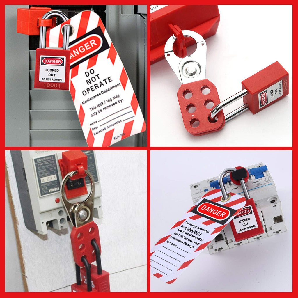 Lockout Tagout Tag 100 PCS D445295