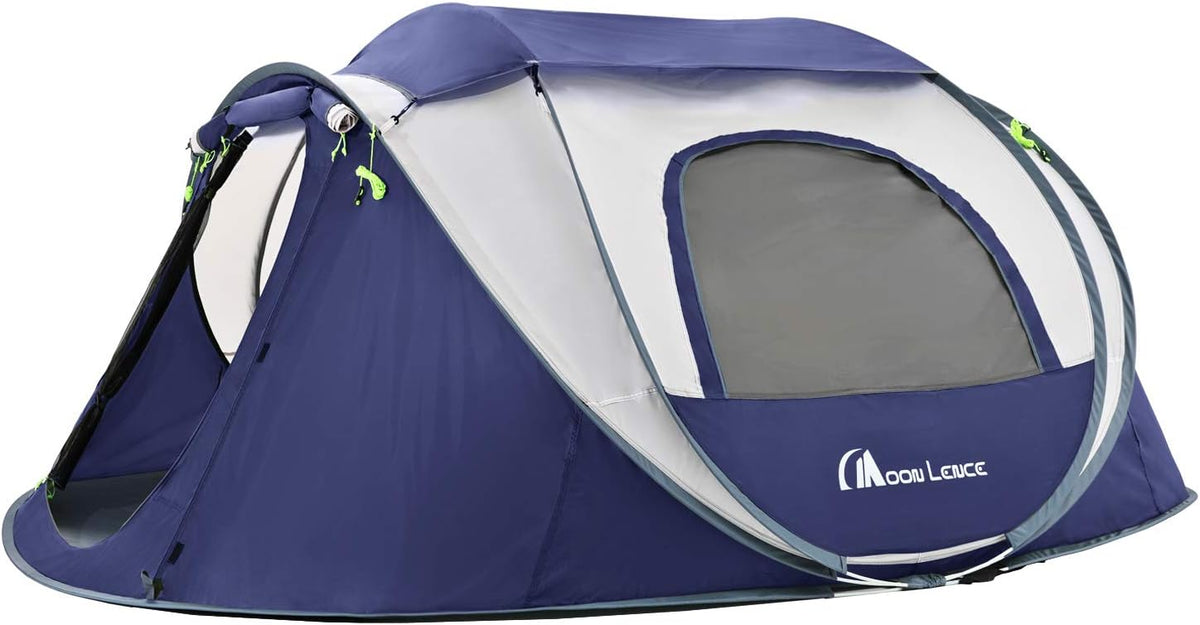 4 Person Waterproof Pop up Camping Tent with 2 Doors G25260