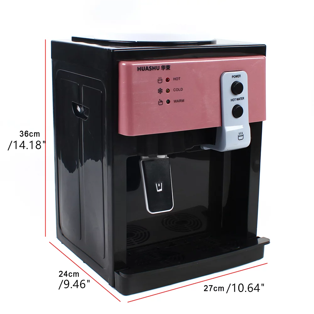 10.64" Rose Gold Black Electric Water Dispenser I87110