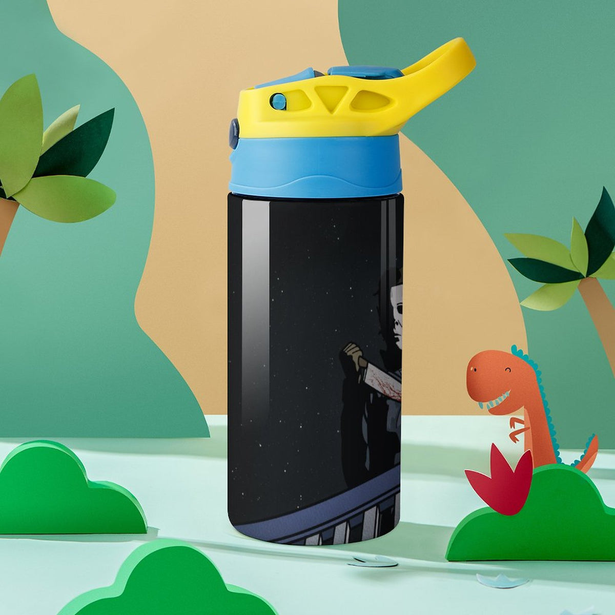 Insulated Stainless Steel Water Bottle with Straw L451