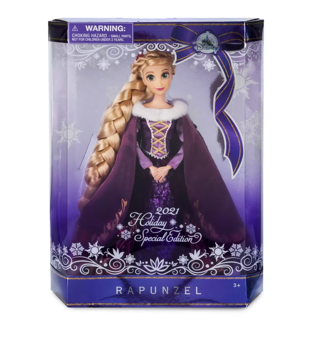 Disney Princess Rapunzel Holiday Special Edition Doll with Box M788579
