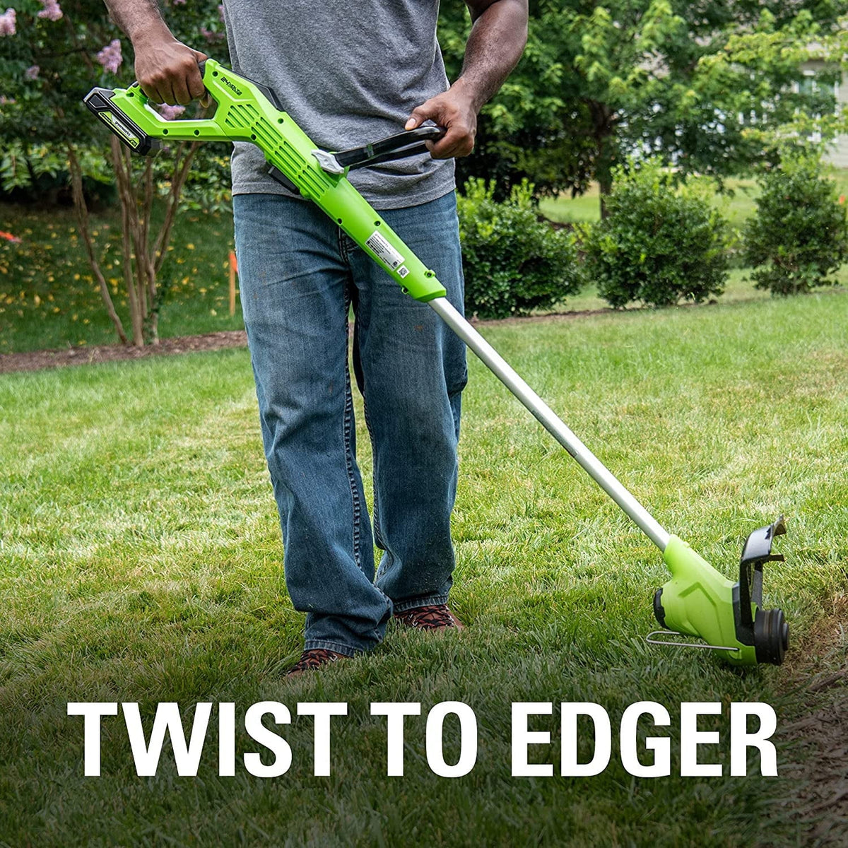 24V 12-inch String Trimmer with 2Ah Battery and Charger F6712