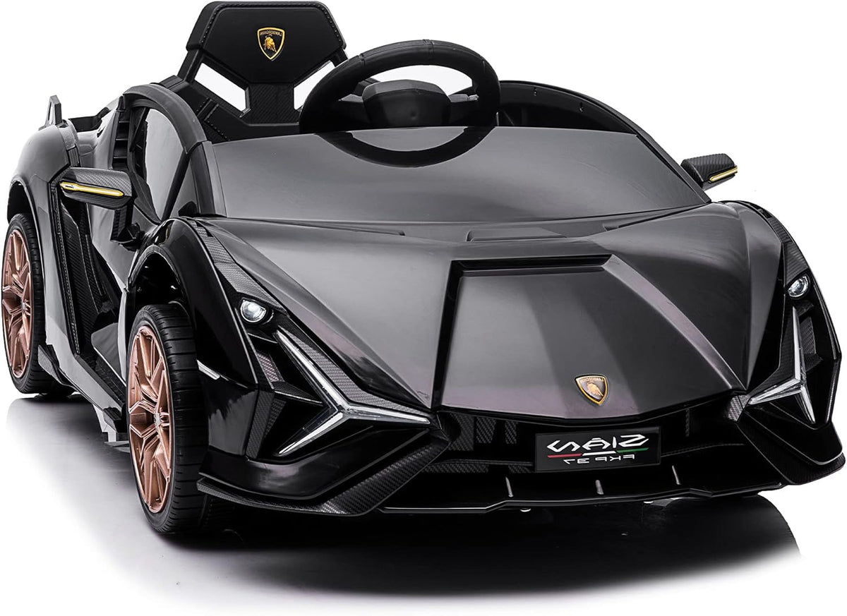 Red Licensed Lamborghini Sian 12V Electric Ride On Car with Parent Remote Control B831