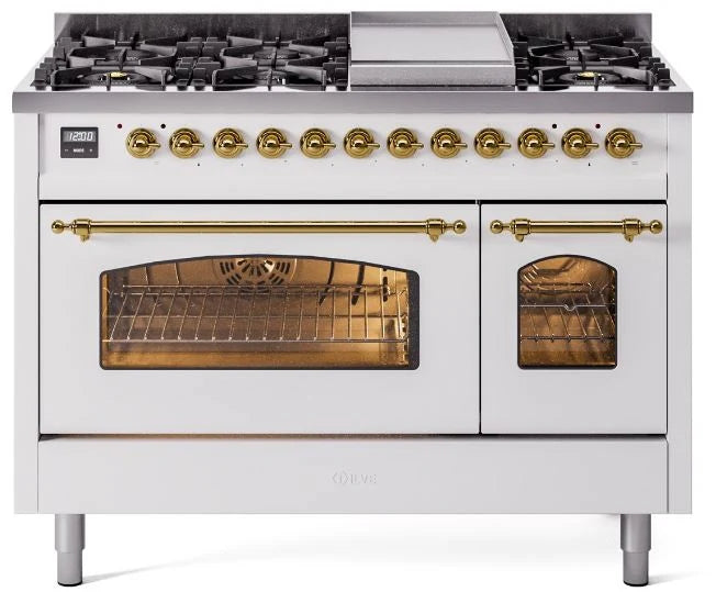 White Dual Fuel Natural Gas Range R92135