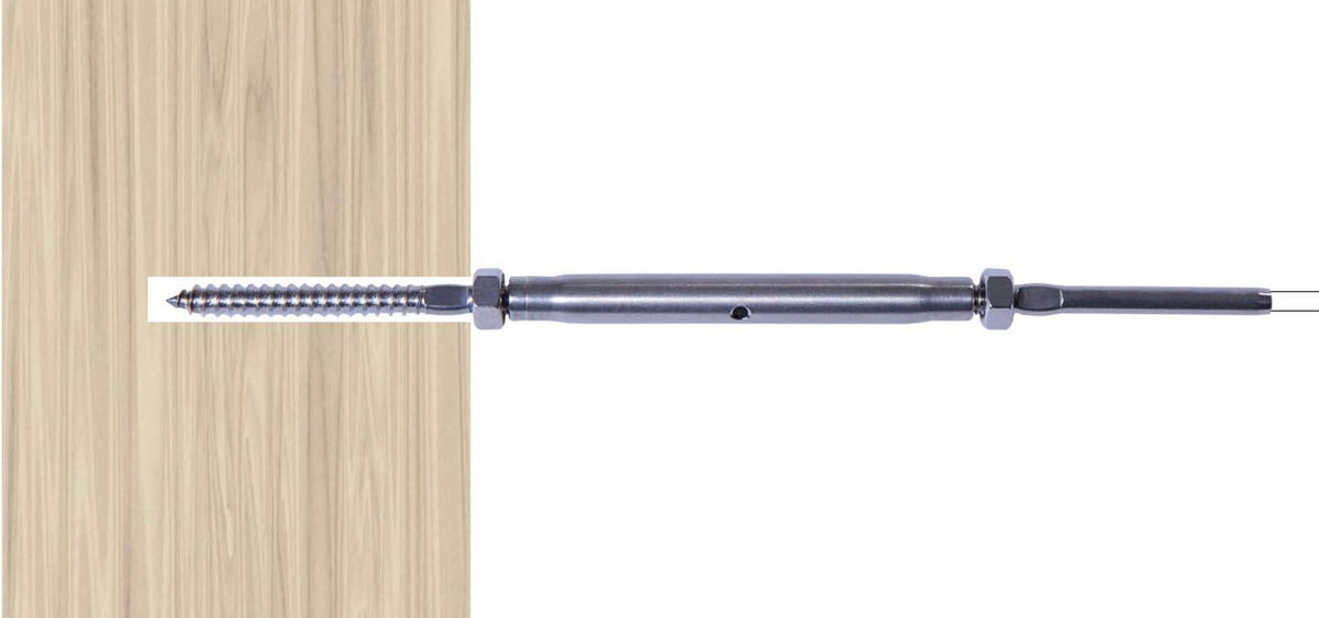 Stainless Steel Hand-Crimp Turnbuckle Tensioner G9009