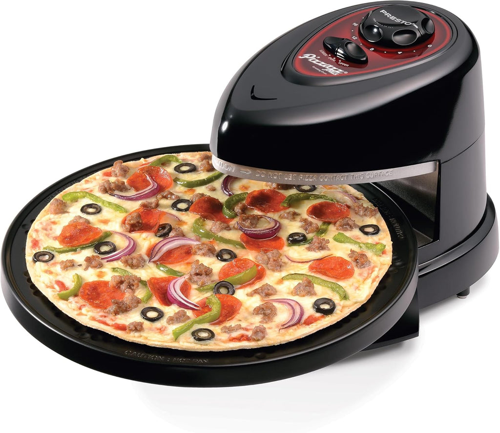 Black Rotating Oven D8863