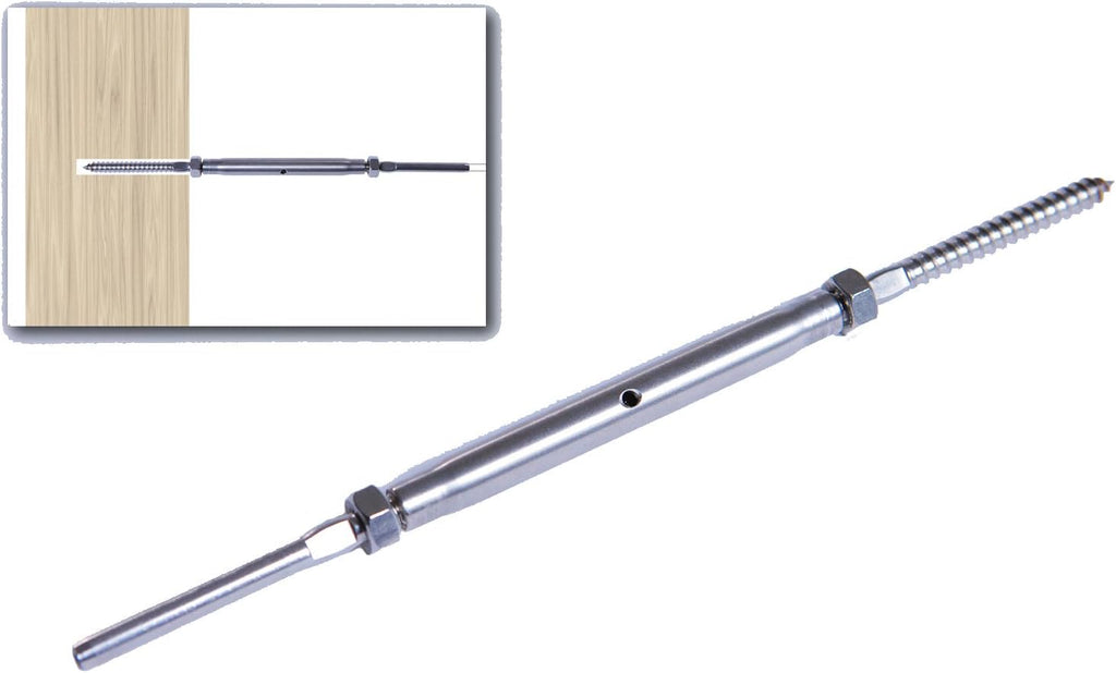 Stainless Steel Hand-Crimp Turnbuckle Tensioner G9009