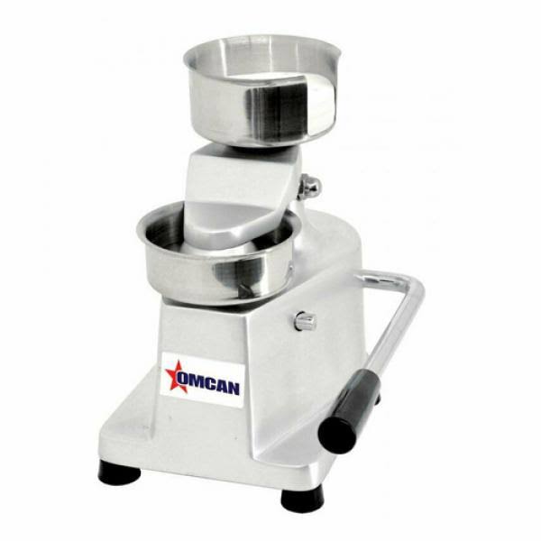 5.2x22 Top Down Hamburger Patty Press with Paper Holder W9102