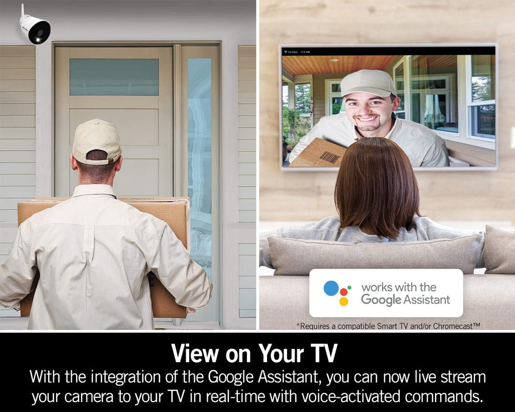 1080p HD Wi-Fi Indoor/Outdoor Camera with Night Vision W35261